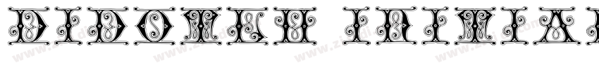 DidotLH Initials字体转换